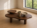 Modern Sculpted premium Solid Teak wooden Nested/coffee Table