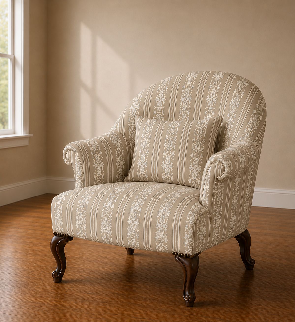 Premium quality Solid Teak Wood Accent Chair