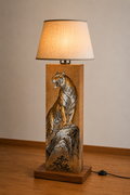 Tiger's Summit wooden Floor Lamp