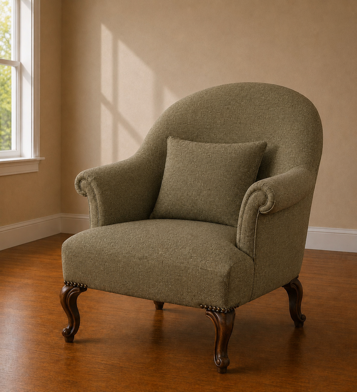 Premium quality Solid Teak Wood Accent Chair