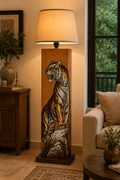 Tiger's Summit wooden Floor Lamp