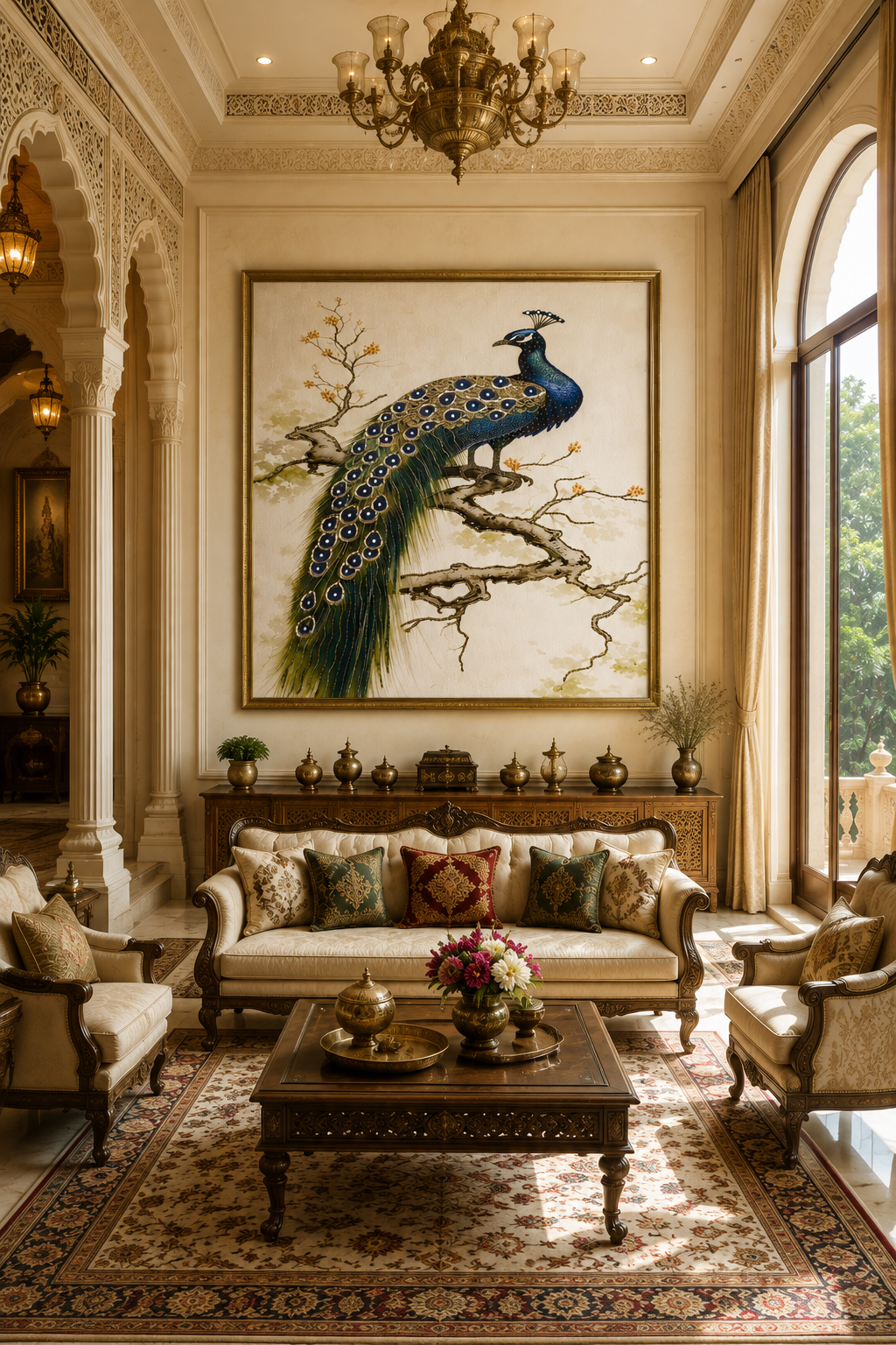 The Peacock's pride